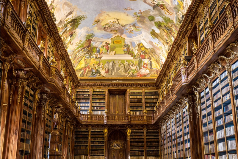 Private visit of baroque libraries